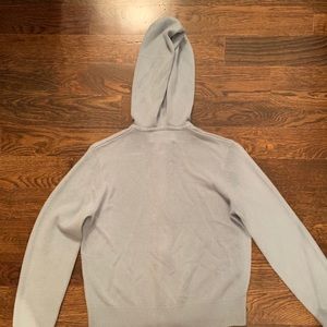 Zip up hooded sweater